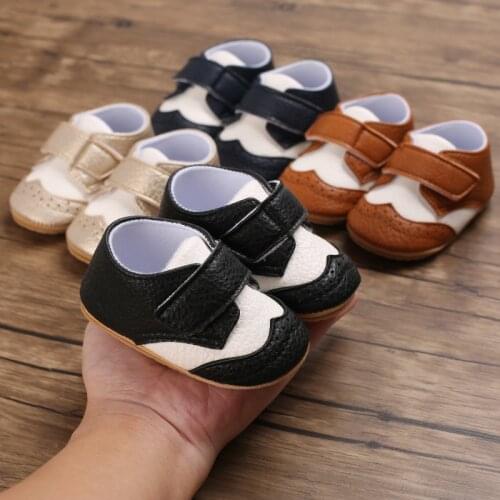 Baby Shoes Sports Shoes For Children Girls Baby PU Flats Kids Sneakers Fashion Casual Infant Soft Shoes