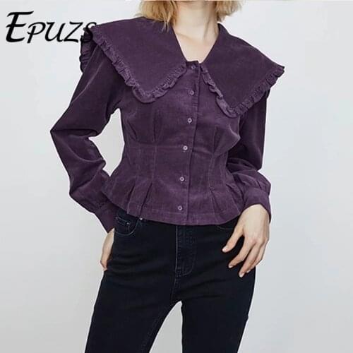 EPUZS Collar Blouses