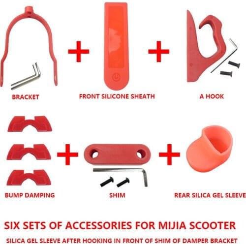 Electric Scooter Accessories Pack Tail Light Wire Protector Electric Scooter Replacement Part Accessory For Xiaomi M365/Pro