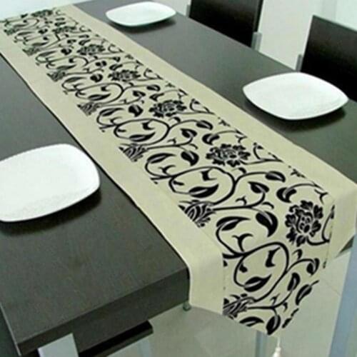 Brief Retro Flower Tablecloth Dining Table Cover Mat Home Kitchen Wedding Party Decor Hotel Restaurant Canteen Table Supplies