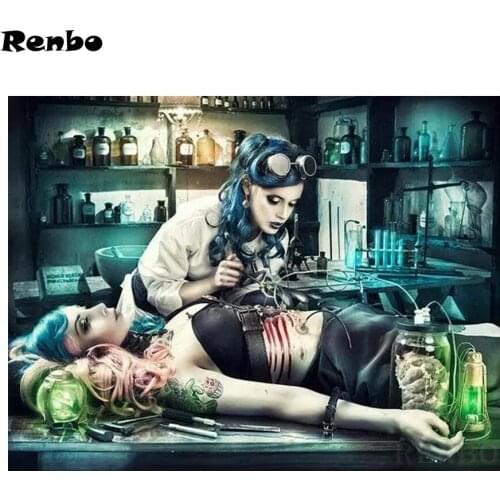 Square Round DIY Diamond Painting Beauty doctor Diamond Embroidery Rhinestone 3d pictures mosaic Diamond Painting Cross Stitch