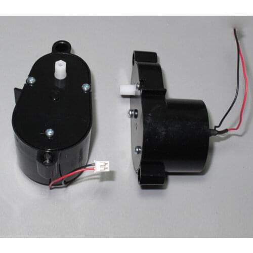 DC 3-12V Miniature 500 Geared Motor with Plastic Gear 65 rpm-260 rpm Carbon Brush Gear Motor Left / Right Deceleration Motor