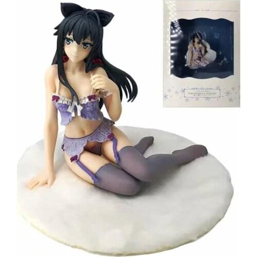 My Teen Romantic Comedy Snafu Yukino Yukinoshita Lingerie PVC Action Figures Toys Anime Sexy Girl Figure Collectible Doll Gift
