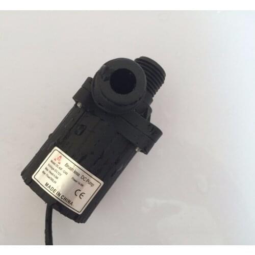 New 12V Micro Pump with DC Plug, DC40F-1240 780LPH 4M, Brushless, Solar Submersilbe pump, Centrifugal pump