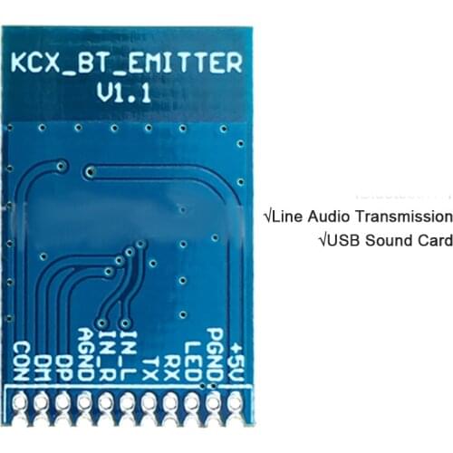 Bluetooth-compatible Audio Module Board Bluetooth-compatible 4.1 Stereo Audio Transceiver Transmitter