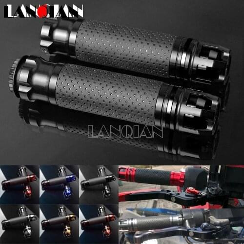 7/8" Motorcycle Handle Grips Handle Bar Grips For Kawasaki ZX 12R 6R 636R ZX6RR ZX9R ZZR600 Z900 Z650 VERSYS 1000 VULCAN S