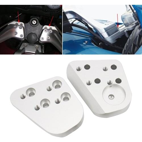 Silver Handlebar Riser For BMW R1200RT R1150RT R1100RT R1100R R1150R R 1100 1150 1200 RT R Motorcycle Accessories Parts