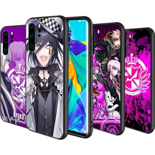 Silicone Cover Hot game Danganronpa For Huawei P40 P30 P20 Pro P10 P9 P8 Lite E Plus 2019 2017 Phone Case