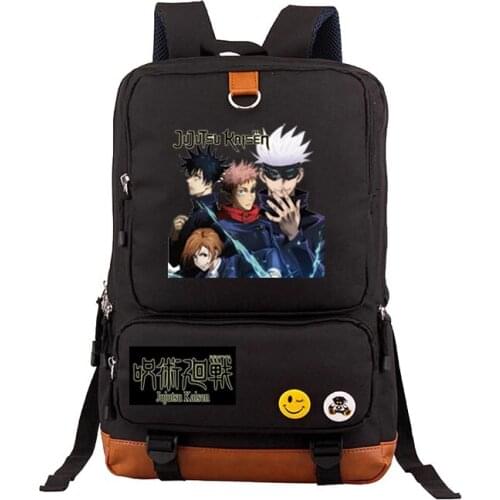 Japan anime jujutsu kaisen Backpack student book bag School Bags Teenagers Shopping Bag men women travel Rucksack