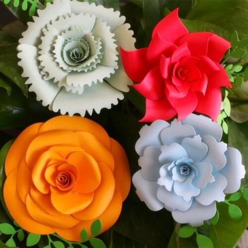 YLCD1265 Flowers Metal Cutting Dies For Scrapbooking Stencils DIY Album Cards Decoration Embossing Folder Craft Die Cuts Tools