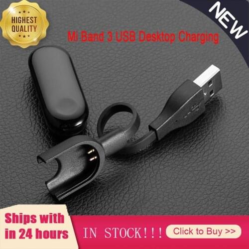 Mi Band Desktop Charger Replacement USB Charging Cable Adapter For Miband 3 Pure Copper Shrapnel Smart Bracelet Accessories