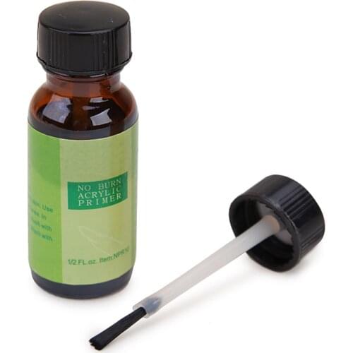 1PC Professional Acrylic Primer Powder Nail Art Tips Base Bond No Burn 0.5 Oz
