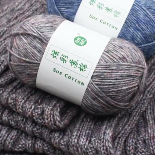 100g/ball Colorful Anti-Pilling Soft Baby Milk Cotton Yarn Hand Knitting Cotton Yarn DIY Sweater Scarf Hat Gloves