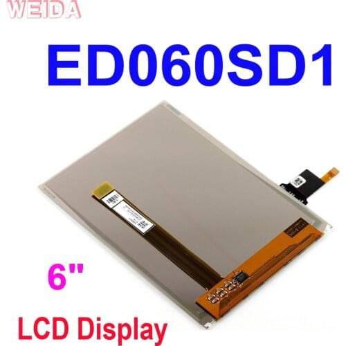100% Tested 6 Inch ED060SD1 LCD Display Panel Touch Screen Pocketbook 625 Based Backlight E-Book Reader