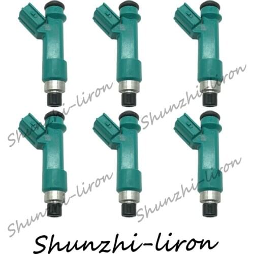 6pcs OEM:23250-31060 23209-39075 Original Fuel Injector Compatible For Toyota 4Runner FJ Cruiser Tacoma Tundra