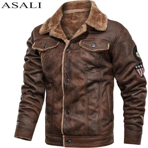 ASALI Men's Suede Jackets