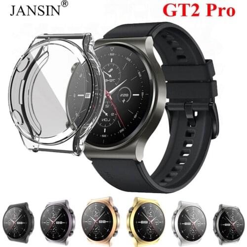 TPU Watch Case For Huawei Watch GT 2 Pro Protective Cover Full Screen Protector Shell For Huawei GT2 Pro Cases Frame Accessories