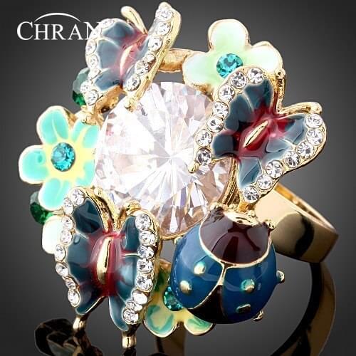 CHRAN Punk Rings