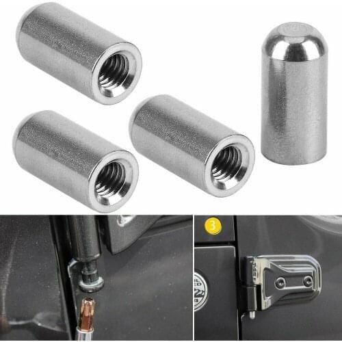 Chuang Qian 1Set/8pcs Door Pin Guides Tools for Jeep Wrangler 4-Door JK JKU JL JLU 2007 to 2019