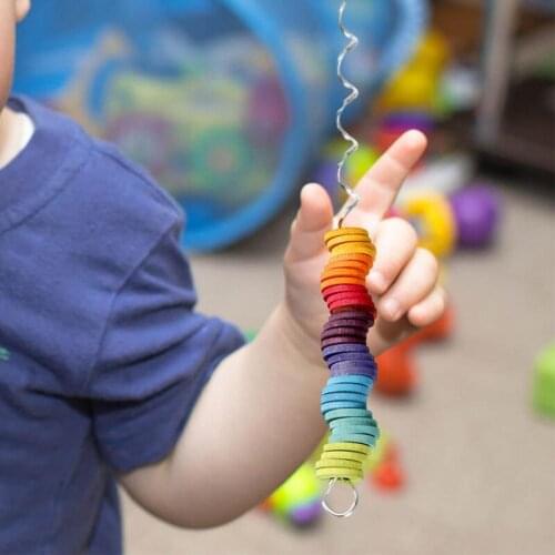 Wood Rainbow Turn To Learning Educational Toys Mini Wooden Children Early Math Learning Toy Counting Montessori Educational Toy