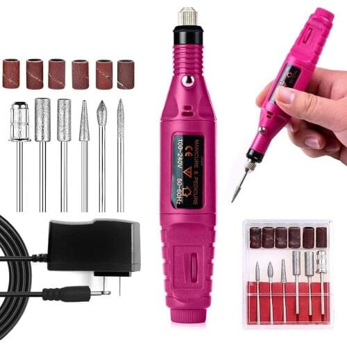 Electric Nail Drill Machine Polish Grinding Nail Art Manicure Tool Exfoliating Professional Nail Art