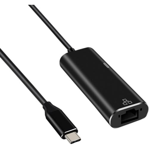 Gigabit Network Card Type-C to RJ45 Ethernet for Notebook Nintendo Huawei Samsung USB 3.0
