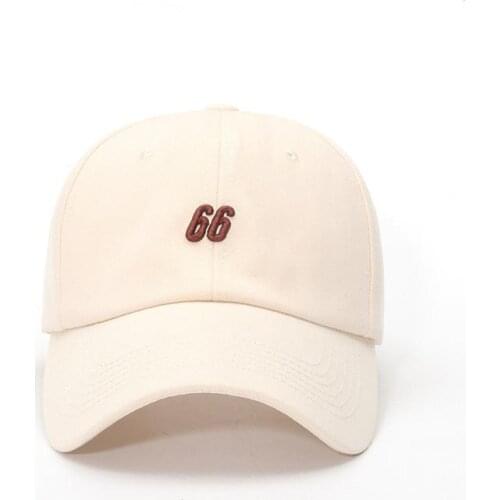 66 Number Embroidery Cotton Casquette Baseball Cap Adjustable Snapback Hats for Men and Women 14