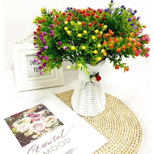 2pcs simulation flower small orchid home decoration simulation orchid photography props fake flowers bunch of simulation plants