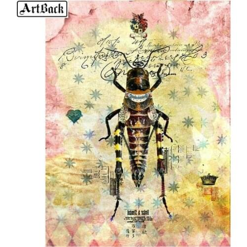 ArtBack 5d diy diamond painting full drill square cockroach 3d diamond art diamond embroidery crafts