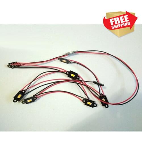 RC Car LED Light Kit for trax TRX-4 Wheel Eyebrow Lamp upgrade parts