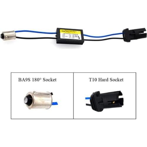BA9S B9 To T10 Lamp Holder Converter For Decoder Light