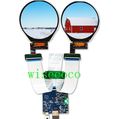 3.4 inch IPS 800*800 TM034XVZP01 lcd round screen display MIPI controller board 39pins Idustrial Meters Display