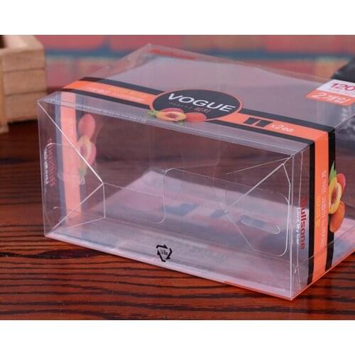 Matte Lamination CMYK Printing PVC plastic box Packing and custom color Color stationery products ---PX20080