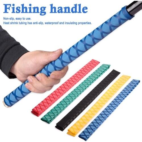 Fishing Rod Wraps Anti-slip Racket Grip Tape Heat Shrink Tube Handle Sleeving ASD88