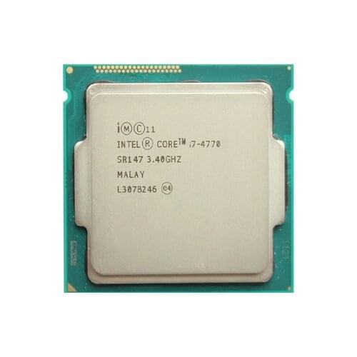 Intel Core Processor I7 4770 I7-4770 i7 4770 CPU LGA 1150 Quad-Core cpu properly Desktop Processor can work