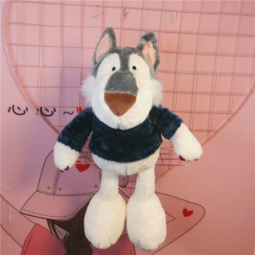 35/50cm Net celebrity cute couple Cute couple doll husky comfortable soothing doll birthday gift soft Pillow birthday gift