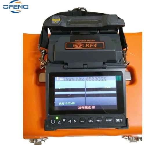 Free Shipping ILSINTECH KF4 Handheld FTTH electrodes fusion splicer core alignment Welding Machine KF4 fiber optic splicer