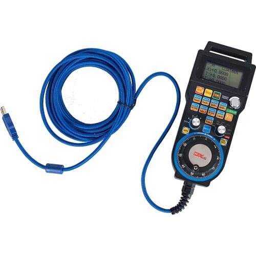 USB MPG Pendant Control Handwheel for CNC Mach3 4 6 Axis Controller