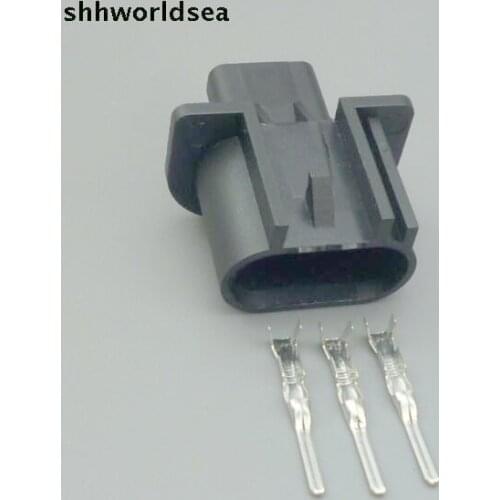 Worldgolden 9008 HB2 H13 Wire Harness Socket Headlight HID Halogen Connector Plug Male