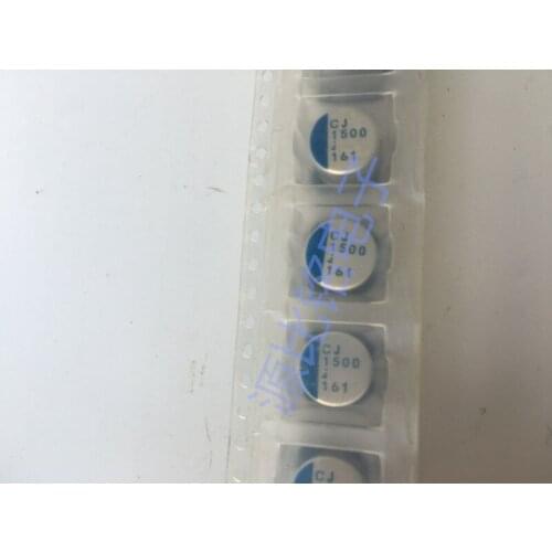 100% New and original PCJ0J152MCL1GS 6.3V1500UF 10*10MM Solid-state capacitors