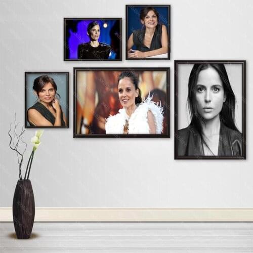Actor Elena Anaya Cloth Silk Canvas HD Poster Home And Bedroom Decoration Wall Fabric Poster Custom Print 30x45cm,40x60cm