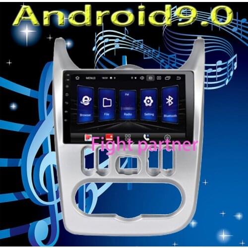 Android 9.0 2.5D+IPS car dvd multimedia player for Renault Logan 1 radio accessories gps navigation stereo player