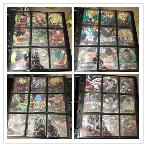 BANDAI Dragon Ball Baqu Gotenks Zamasu Frieza Son Goku Nine Fight Flash Card Rare Collection Card Hard Card