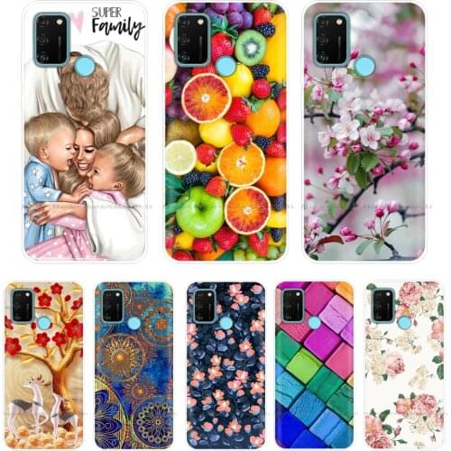 Honor 9A Case Silicone Soft Back Cover Phone Case For Huawei Honor 9A 9 A Honor9A MOA-LX9N Case TPU Protective Coque Funda Shell