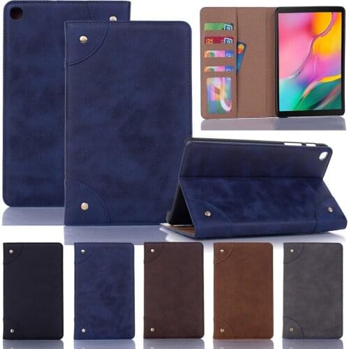 Tablet Case With Card Slot For Samsung Galaxy Tab A 8.4 2020 T307 Flip Stand Shockproof Protective Shell PU Leather Tablet Cover