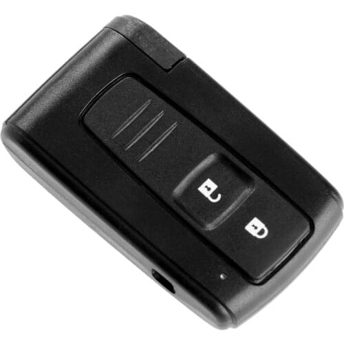 2 Buttons Replacement Keyless Entry Car Smart Remote Key Fob Shell Case W/ Blade For Toyota Prius 2004-2009