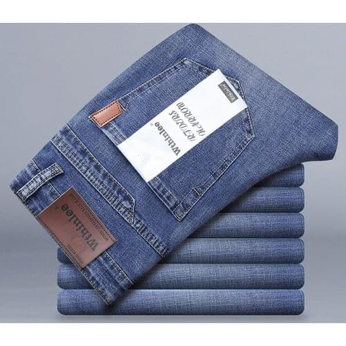 13 Colors Top Brand Mens Jeans Business Casual jeansy Comfort Straight Denim Pants Male High Quality Brand elasticity Trousers