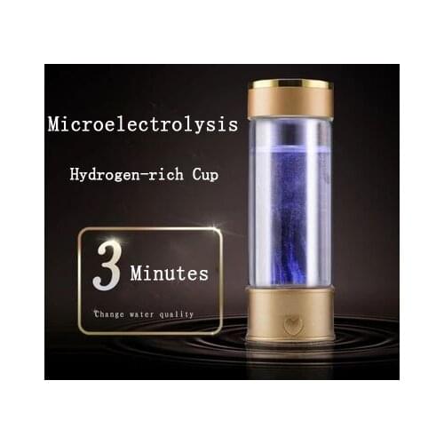 Hydrogen Water Generator Alkaline Maker Rechargeable Portable Water Ionizer Bottle Super Antioxidan Hydrogen-Rich Water Cup