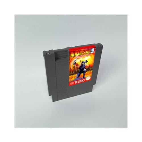 Ninja Gaiden III The Ancient Ship of Doom - Restored - 72 pins 8bit game cartridge