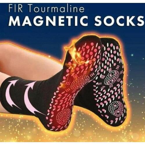 Magnetic Socks Unisex Self-Heating Health Care Socks Tourmaline Magnetic Therapy Comfortable And Breathable Foot Massager Warm